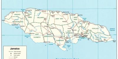 Den jamaica-kart
