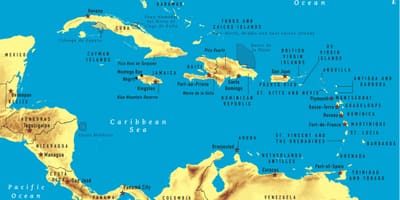 Kart over jamaica snorkling